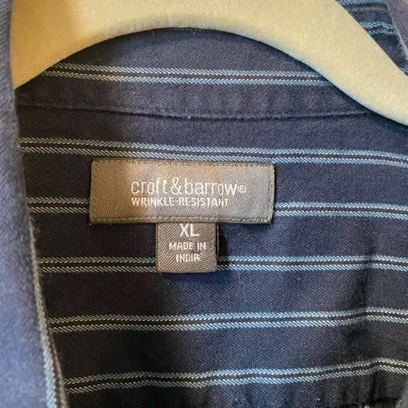 4/$30🐞 Croft & barrow men’s button up size XL - Picture 2 of 3